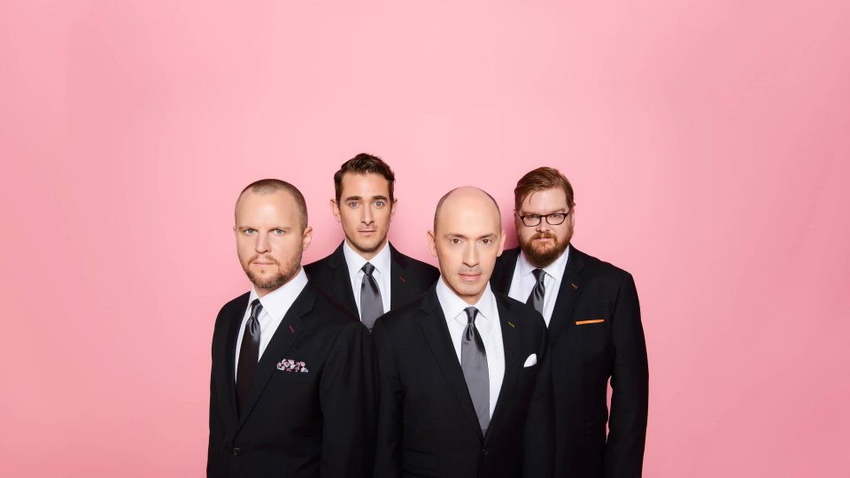 Members of New York Polyphony vocal quartet