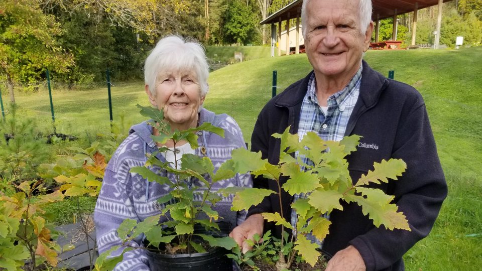 -- Jane and George Pauk recently pledged $5,000 per year for five years ($25,000 total) to the Canal Forest Restoration Project at SUNY Oswego's Rice Creek Field Station