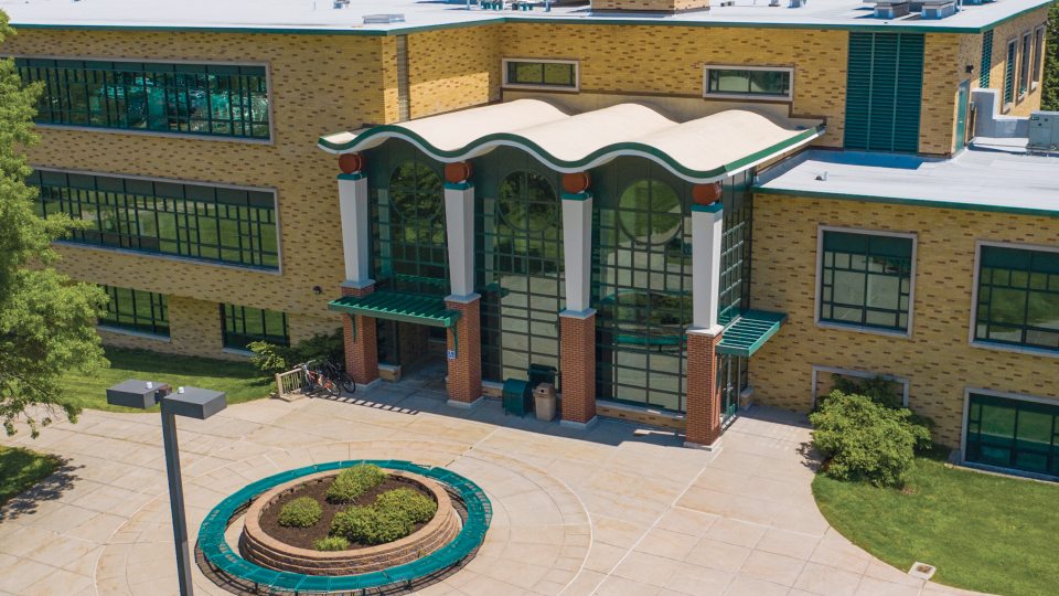 Rich Hall is home to Oswego's School of Business