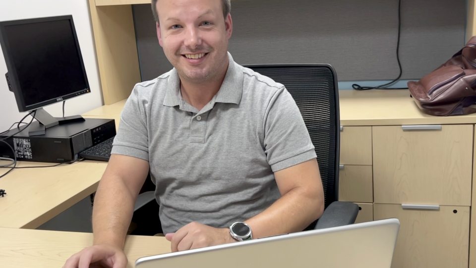 Ryan Stiles is a standout success in SUNY Oswego's higher education leadership program