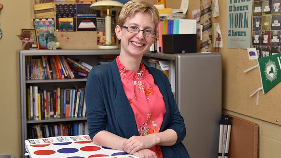 Rebecca Mushtare's passions include teaching art, learning about education and encouraging accessibility