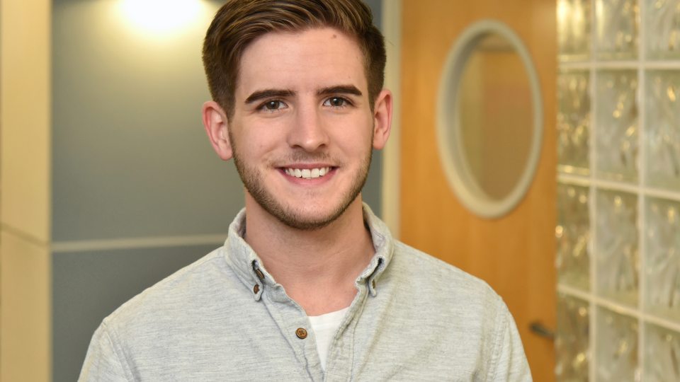 Chris Byrne is part of this year's record number of Fulbright student awardees