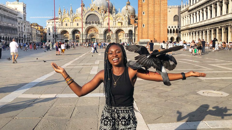 Rita Ntim-Gyakari in Venice