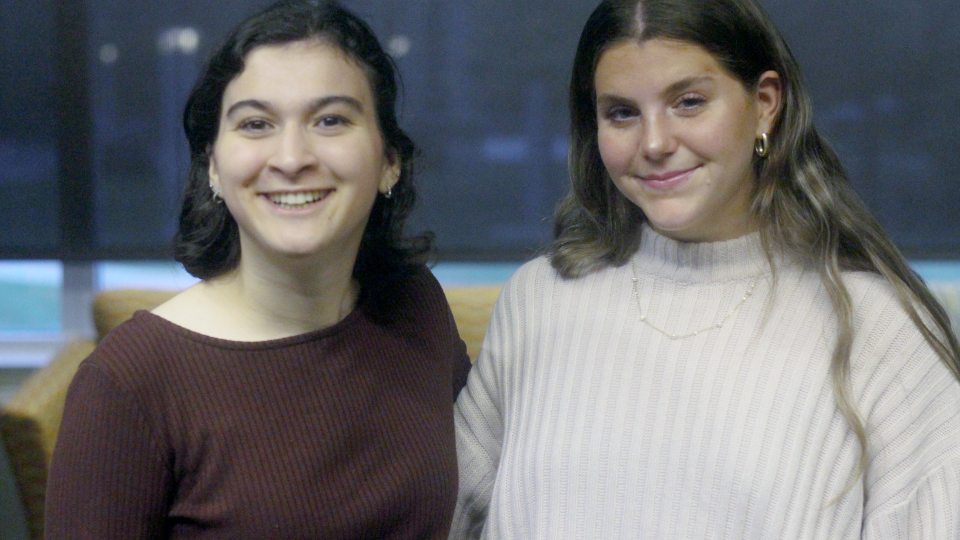 Katie Karlen and Kate Salamida lead a student executive board organizing this year's media summit