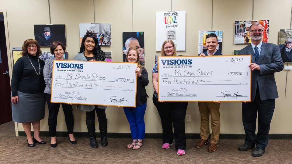 Visions Federal Credit Union sponsors scholarships for part-time students in need
