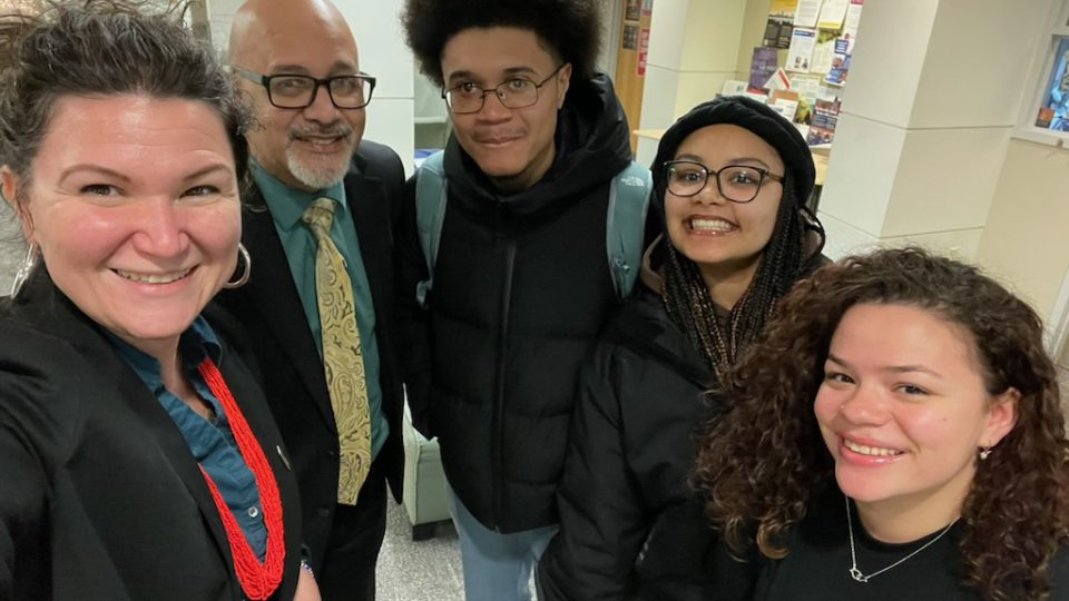 SUNY Oswego enjoyed a visit from Ricardo Nazario y Colón, a well-respected Nuyorican poet and the Senior Vice Chancellor of Diversity, Equity and Inclusion/Chief Diversity Officer for the SUNY System