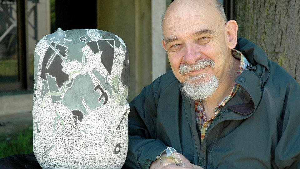 The late Richard Zakin, a longtime art professor and noted ceramicist