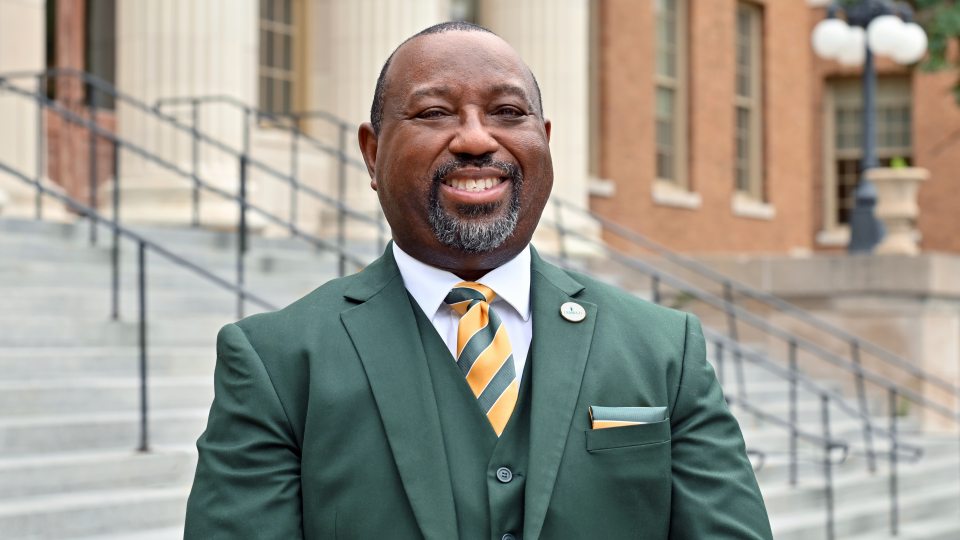 Rodrick Andrews, Director of Admissions and Financial Aid.