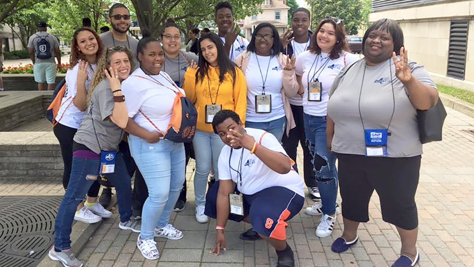 College counselors at previous Camp College event
