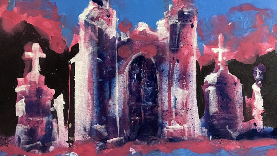 "Cementerio de belleza," artwork by Tyrone Johnson-Neuland