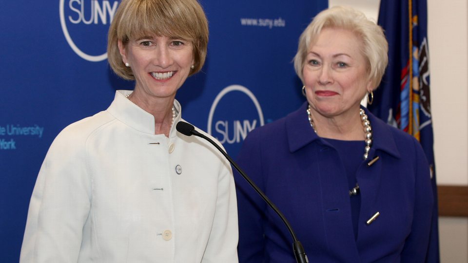 Chancellors Johnson and Zimpher