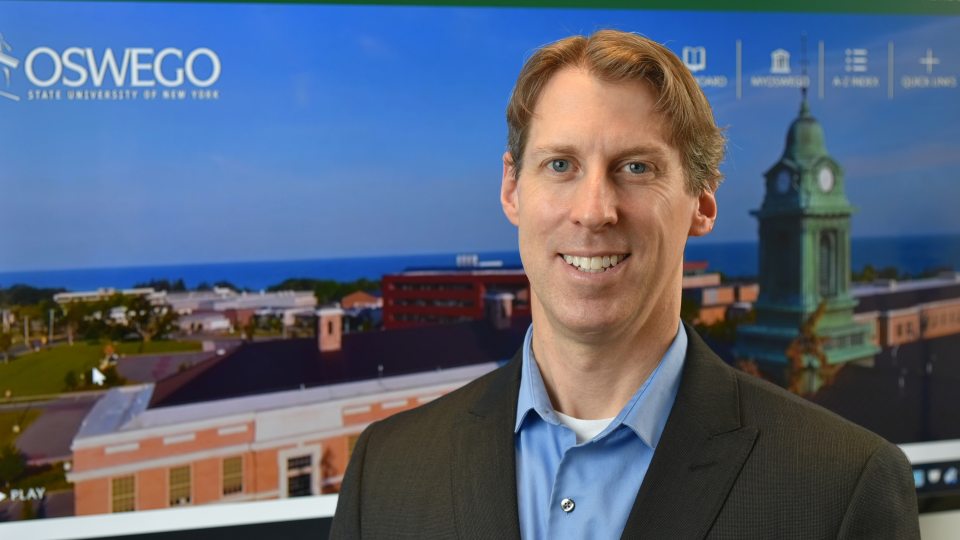 Richard Buck, winner of a SUNY Chancellor’s Award for Excellence in Professional Service