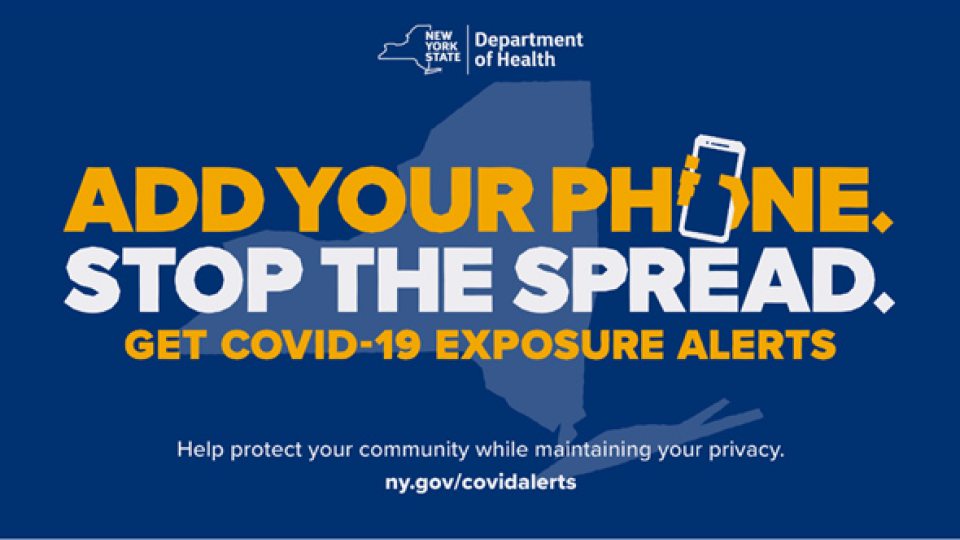 COVID Alert NY app