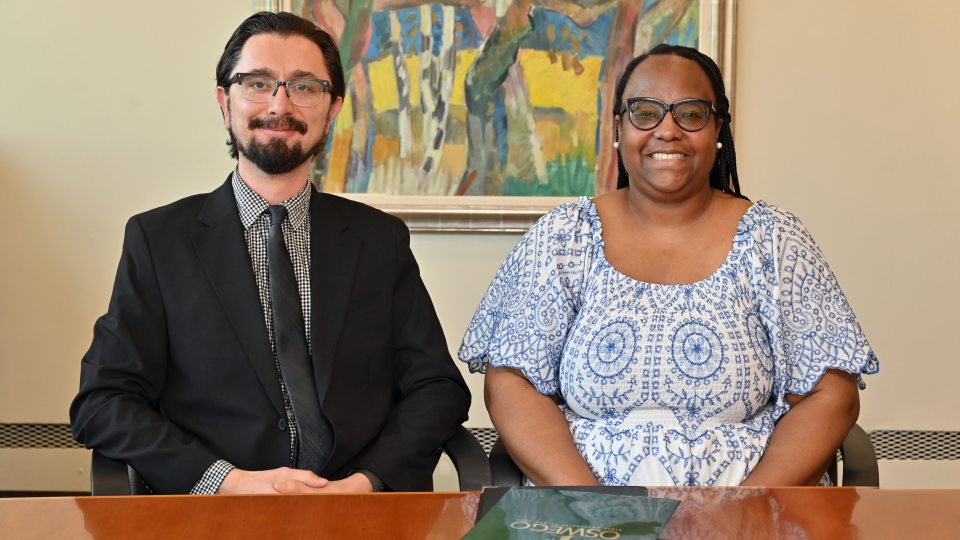 Murat Yaşar and Nichole Brown are both members of AASCU's newest Emerging Leadership Program