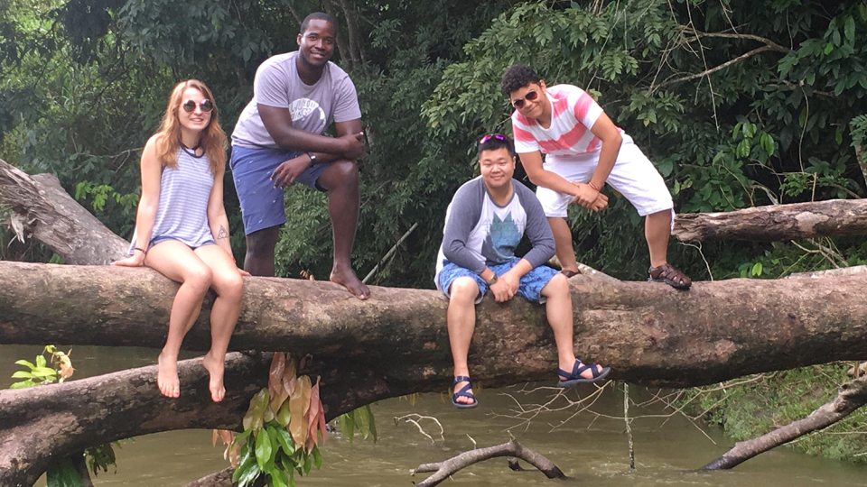 Engineering students in Trinidad and Tobago