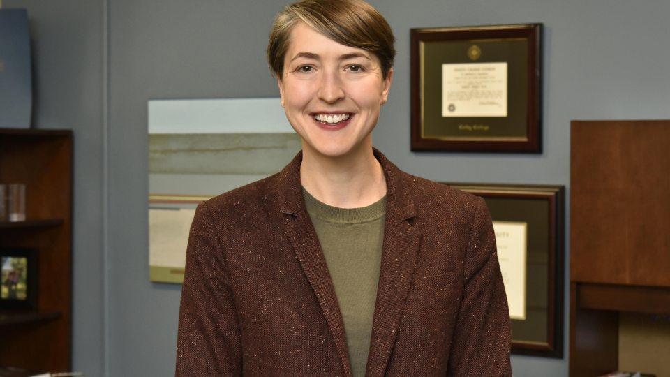 Kristi Eck is the chief of staff in the President's Office