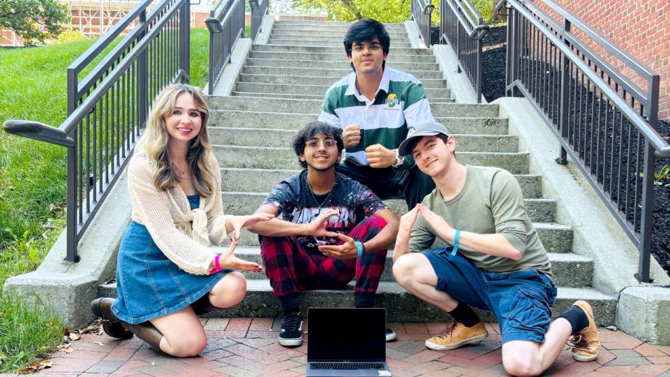 LakerHacks team pausing during the Johns Hopkins competition