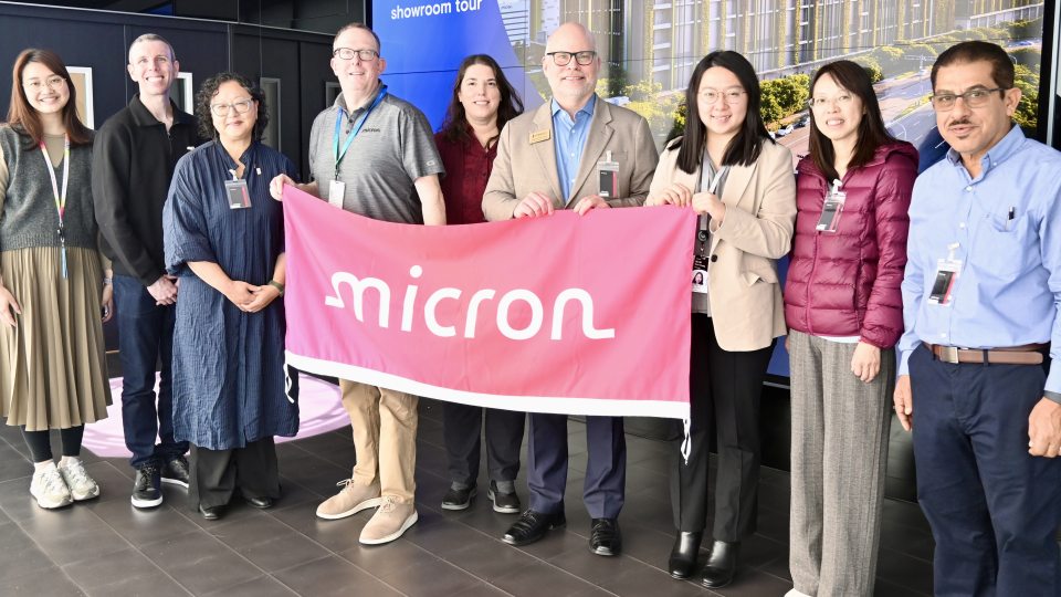 Representatives and SUNY Oswego and Monroe Community College enjoyed access and insights at Micron Technology’s A3 Fab in Taichung, Taiwan, providing a preview to the microchip fabrication plant coming to Clay in Central New York.