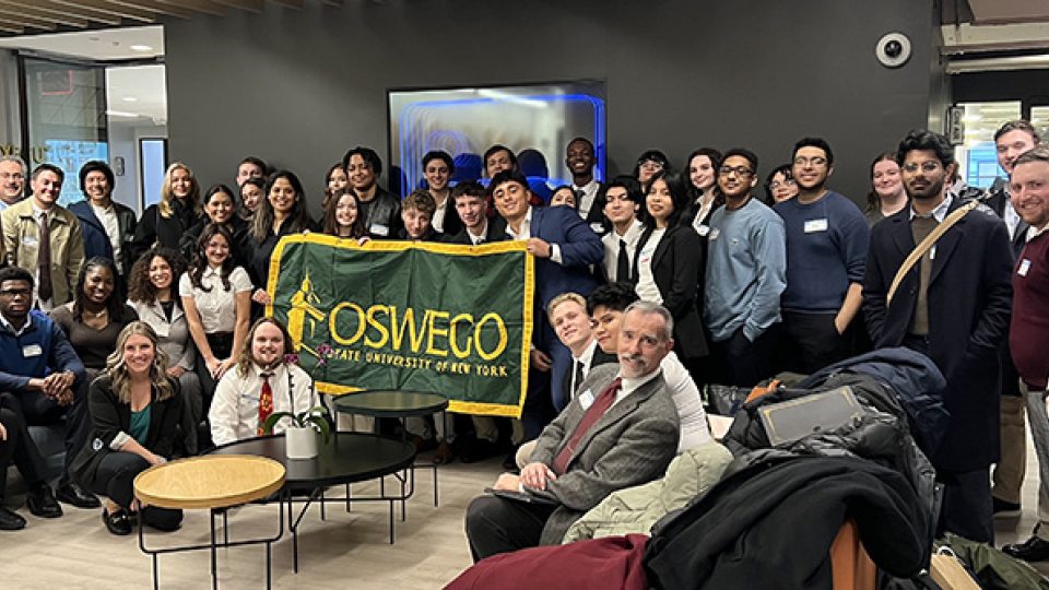 Students and alumni celebrate the success of NYC Career Connections