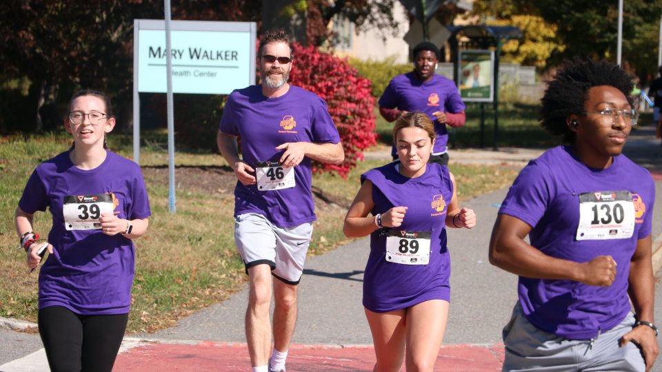 The Pumpkin Run/Walk is one of many traditional and new activities for the 2025 Family and Friends Weekend from Oct. 17 to 19