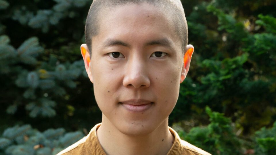 Ryan Lee Wong, author of Whose Side Are You On, this year's Oswego Reading Initiative selection