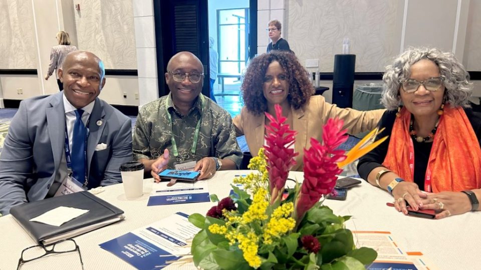 SUNY Oswego President Nwosu and AASCU Members