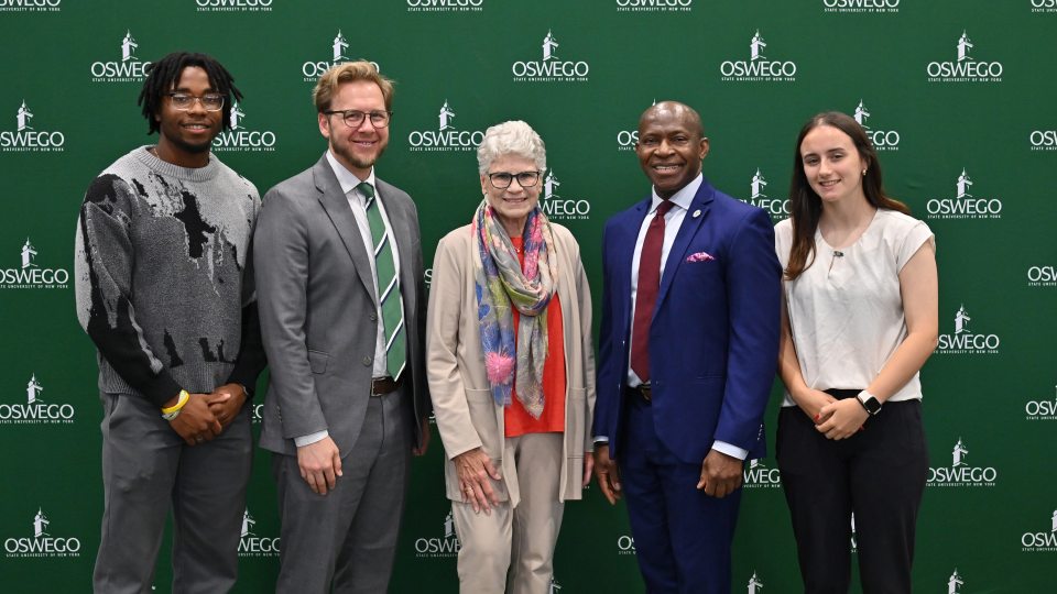 SUNY Oswego students, alumni and staff celebrate success at the Scholars Brunch