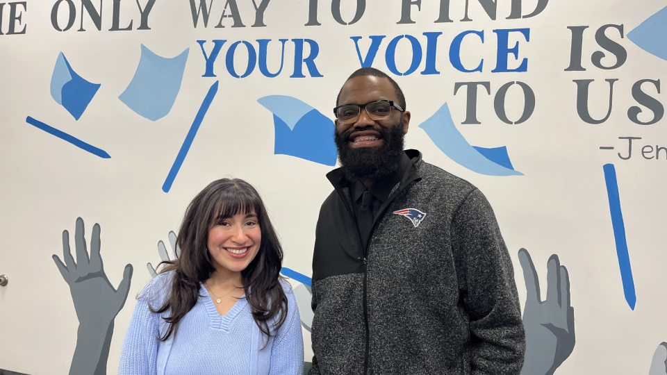 The new TRIO Student Support Services (SSS) staff -- Director Samuel Bligen and Advisor Jessica Recinos-Peralta –- are both SUNY Oswego graduates who are happy to play a key role at their alma mater to help current and future Lakers.