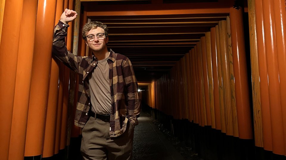 Many Oswego students have benefited from study-abroad opportunities, such as SUNY Oswego student Tyler Krompier, who studied abroad for an academic year at International College of Liberal Arts in Kofu, Japan.