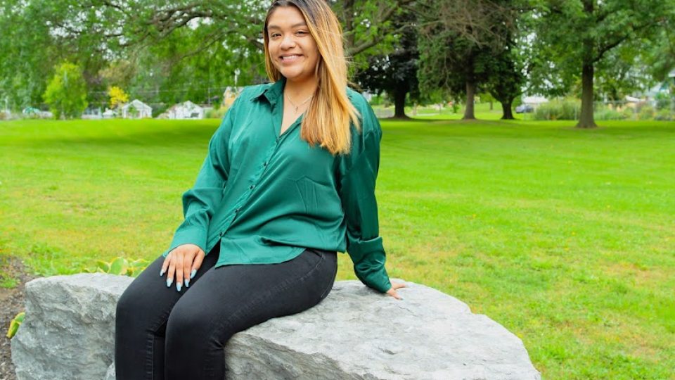 Yadi Aranda Burgos, a very involved double major in criminal justice and human development, has earned the Hubert Smith Diversity Fellowship, Eugenio Maria De Hostos Scholarship and the McMahon Family Scholarship.
