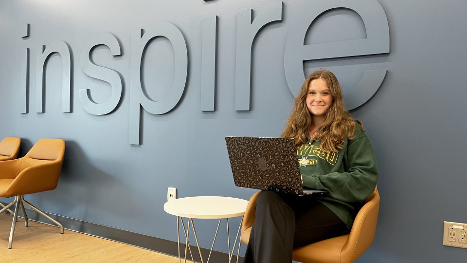Addie Kotsol (pictured) and Maria Pawelczyk had paid summer storytelling internships in the second cohort of SUNY Institute for Local News