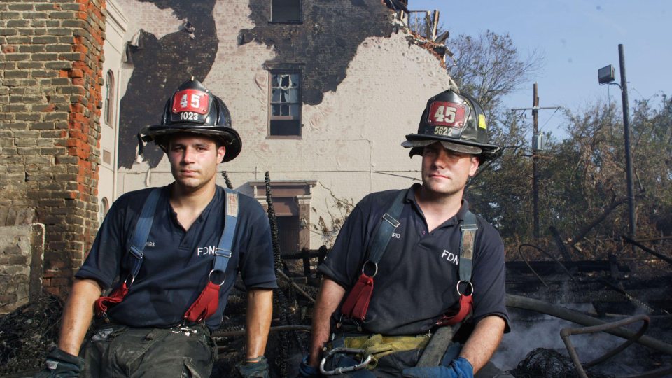 Martin “Marty” Currid (above right), a 2021 Oswego graduate, recently completed a 24-year career with the Fire Department of New York City, which culiminated in him serving as battalion chief.