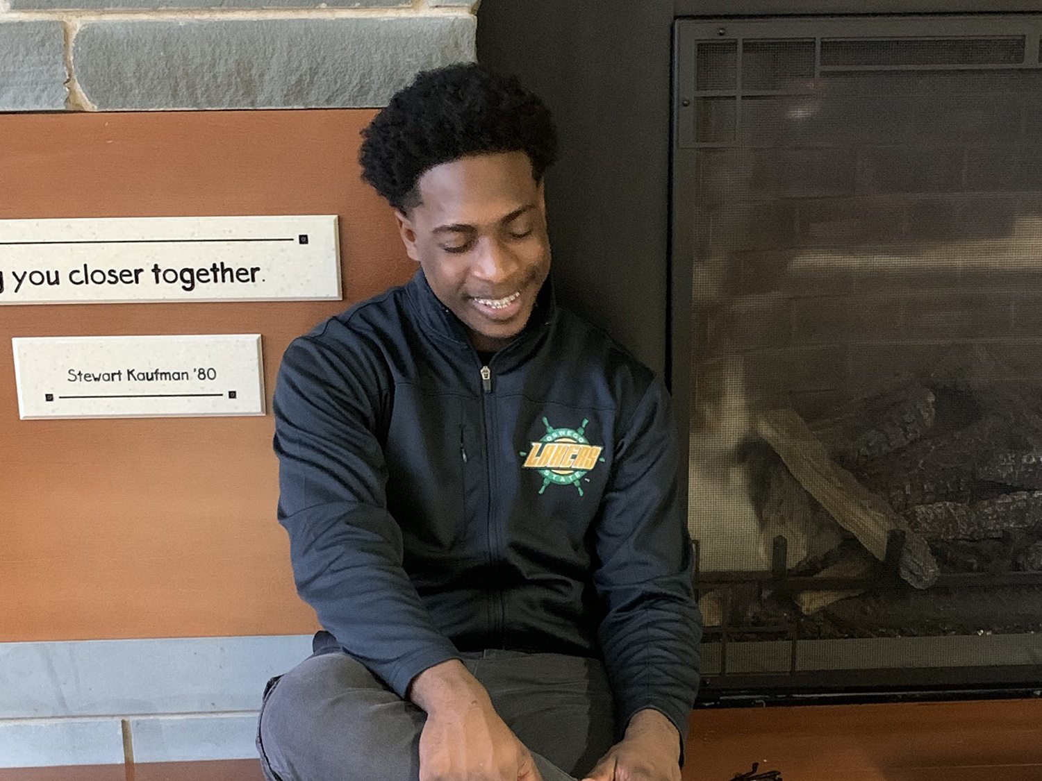 Michael-Daniel Vodzogbe, an undeclared freshman and first-generation student