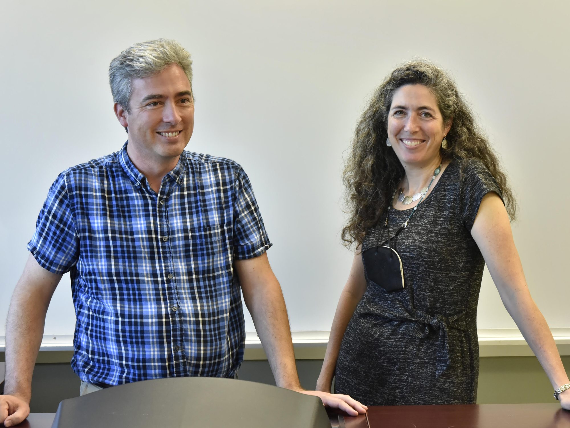 History faculty members Bill Murphy and Gwen Kay recently attended a National Endowment for the Humanities seminar examining the future of history education