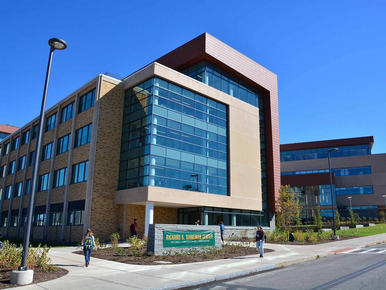 The Shineman Center is an environmentally friendly building that both teaches and showcases science