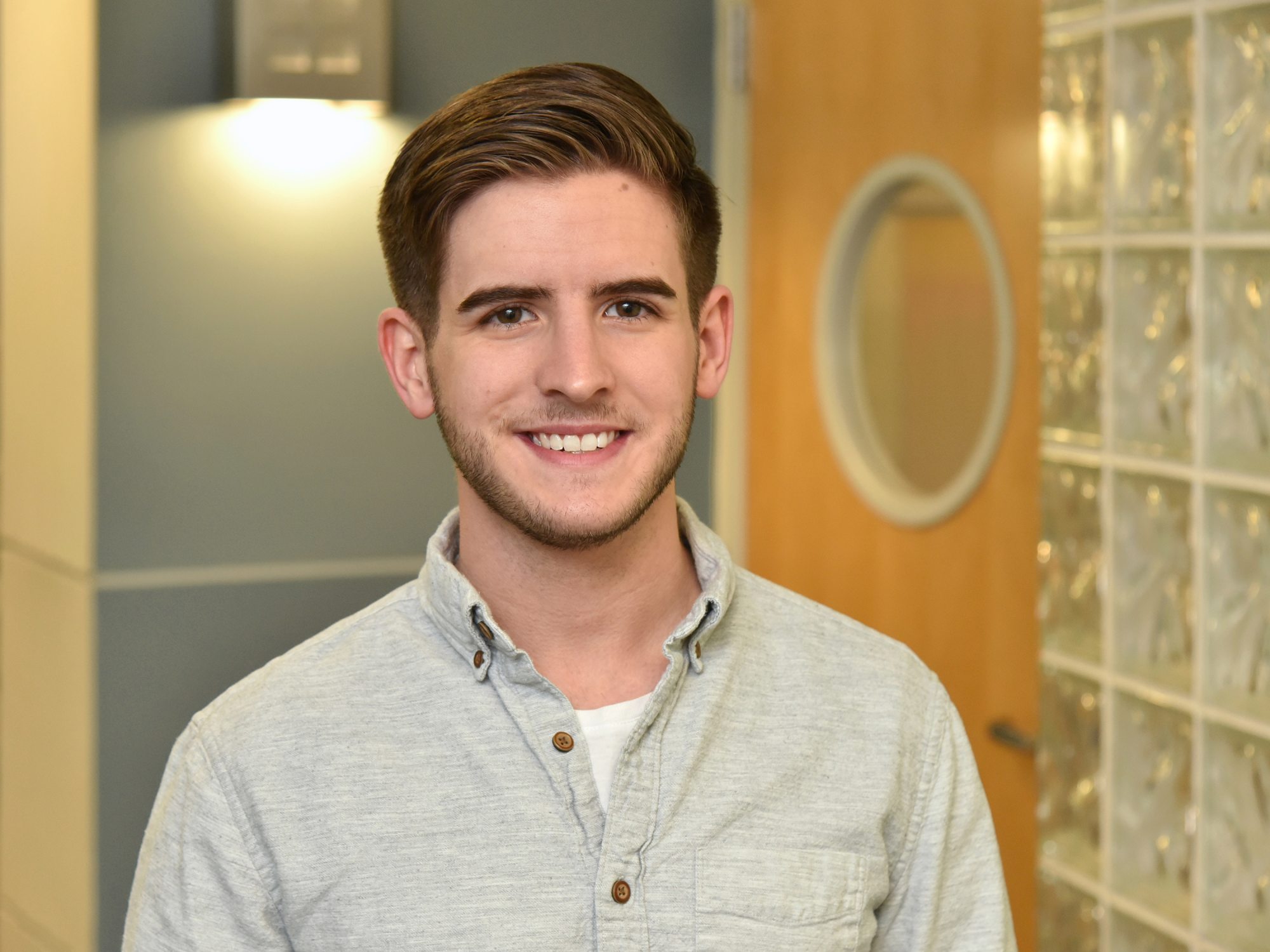 Chris Byrne is part of this year's record number of Fulbright student awardees