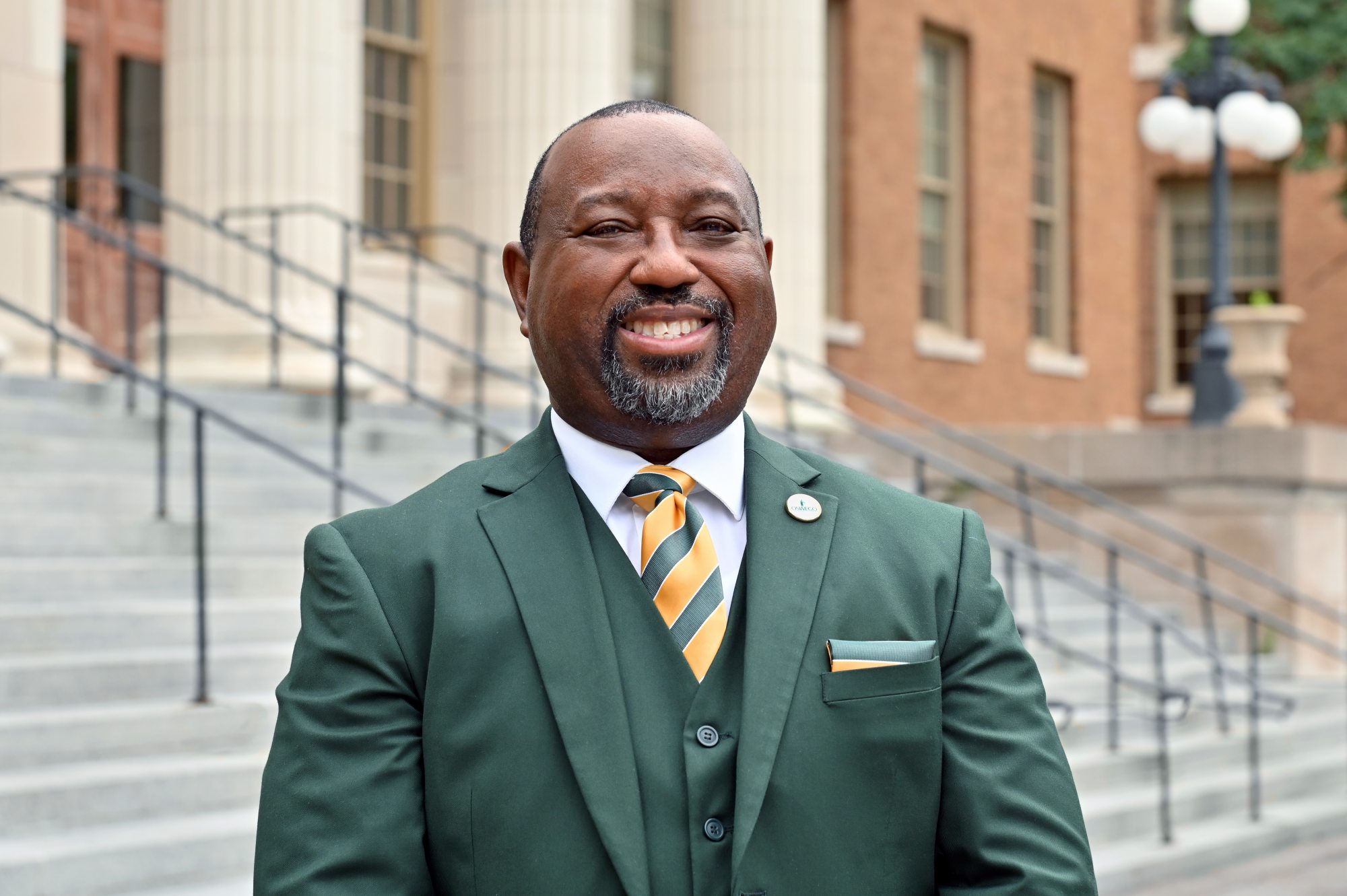 Rodrick Andrews, Director of Admissions and Financial Aid.