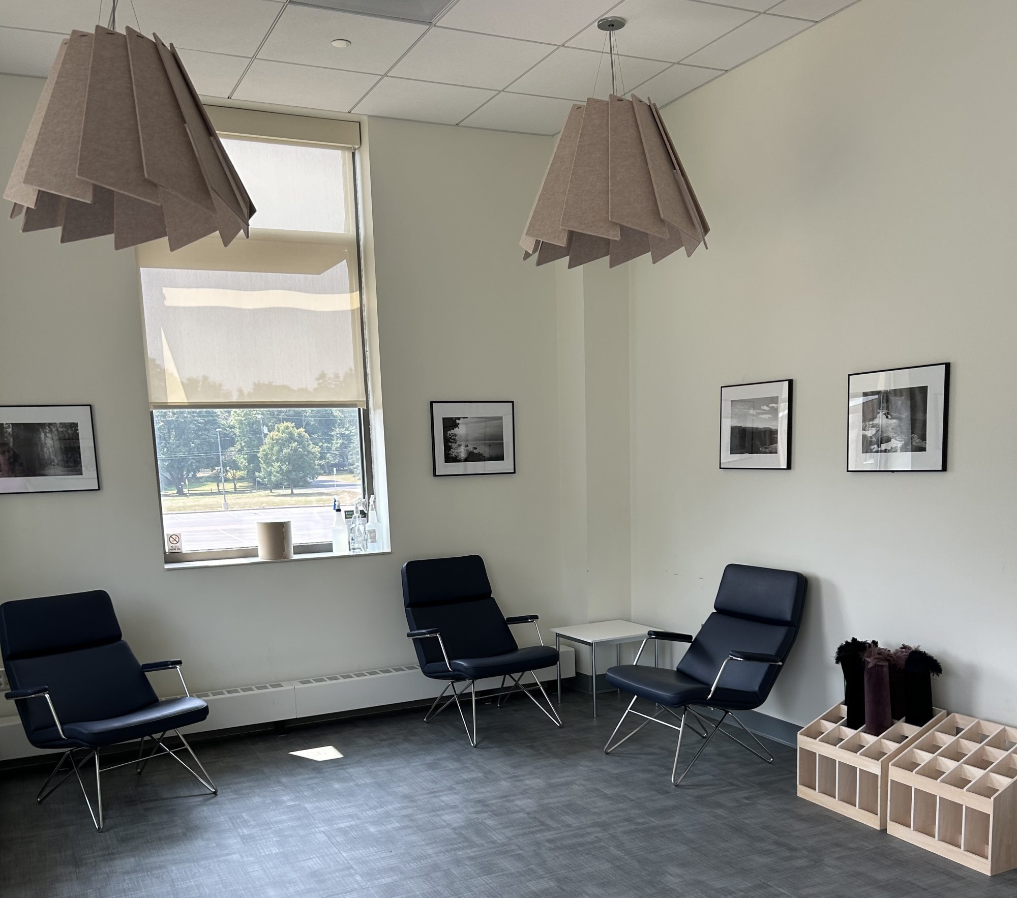 SUNY Oswego recently opened a new Prayer and Meditation Room in 301 Wilber Hall, designed as a quiet and inclusive space for reflection, prayer and stress relief for students, faculty and staff.