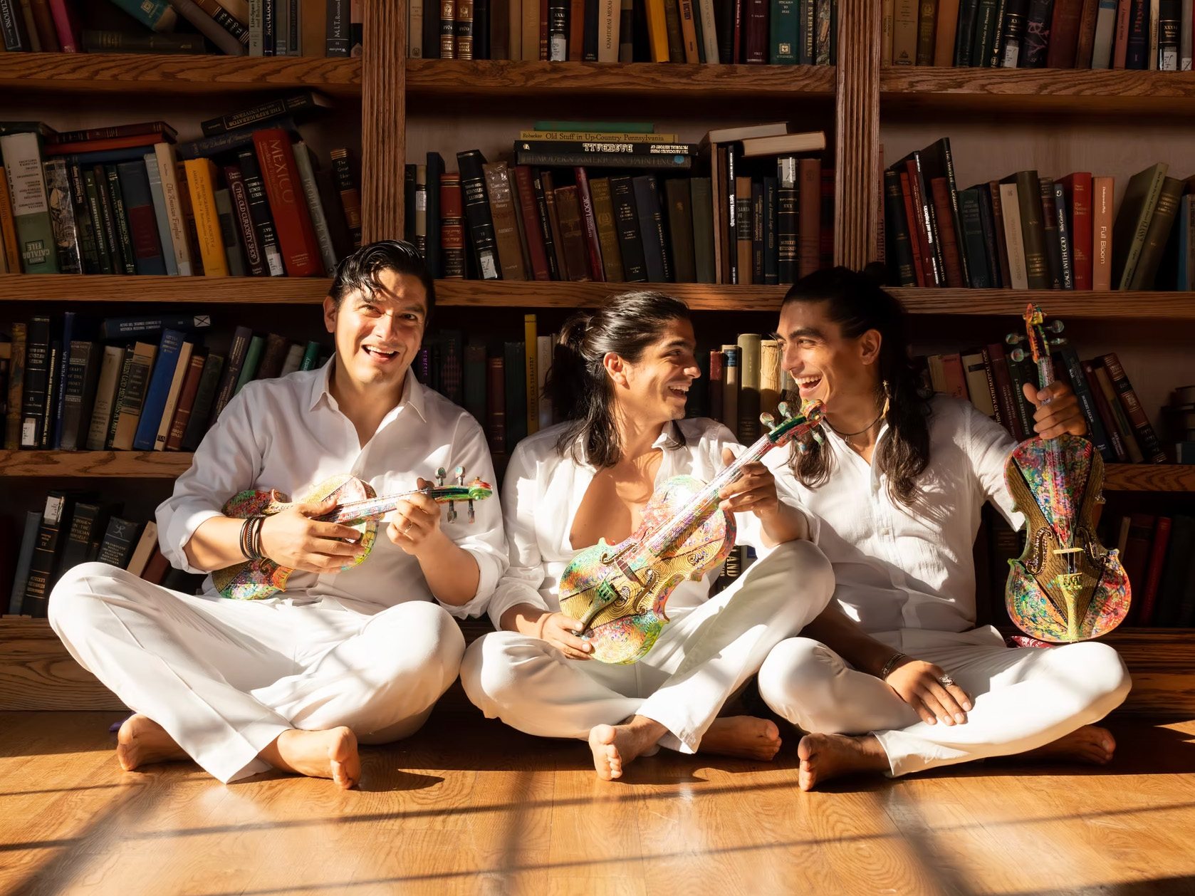 Grammy Award-winning trio the Villalobos Brothers will bring vibrant Mexican flair to SUNY Oswego’s Waterman Theater to launch this season’s ARTSwego’s Performing Arts Series on Sept. 19 at 7 p.m.