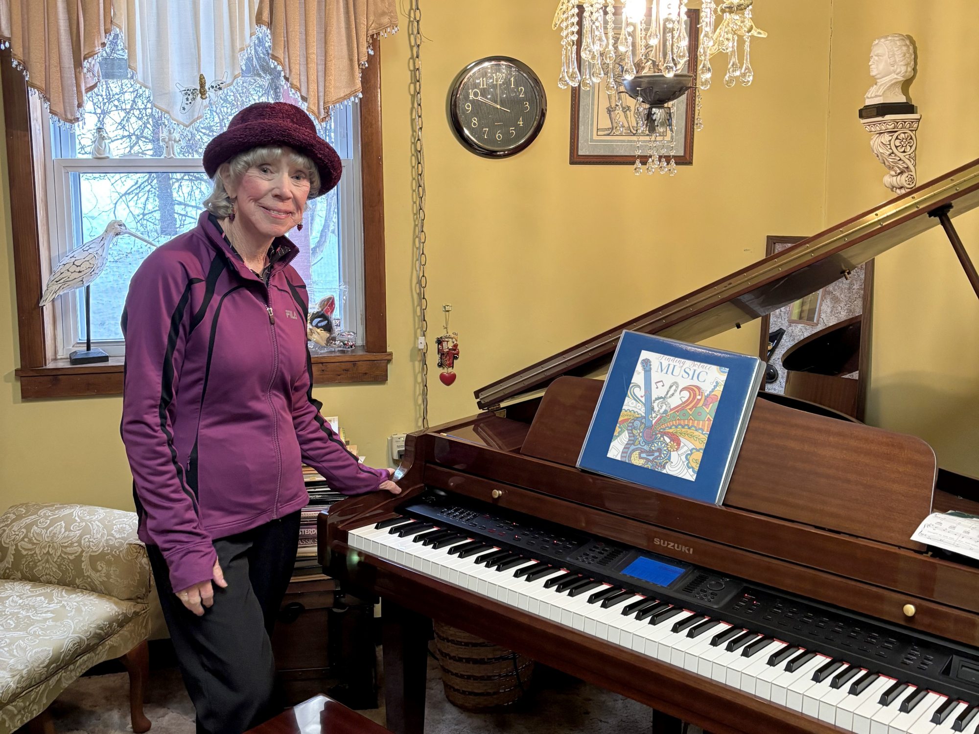 Faye Elaine Best started school at SUNY Oswego at age 42, and continues to inspire and teach music at 83 years young.