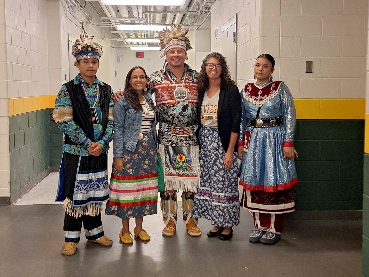 SUNY Oswego welcomes Ongwe’hoñ:wehkah Smoke Dancers for Laker Launch