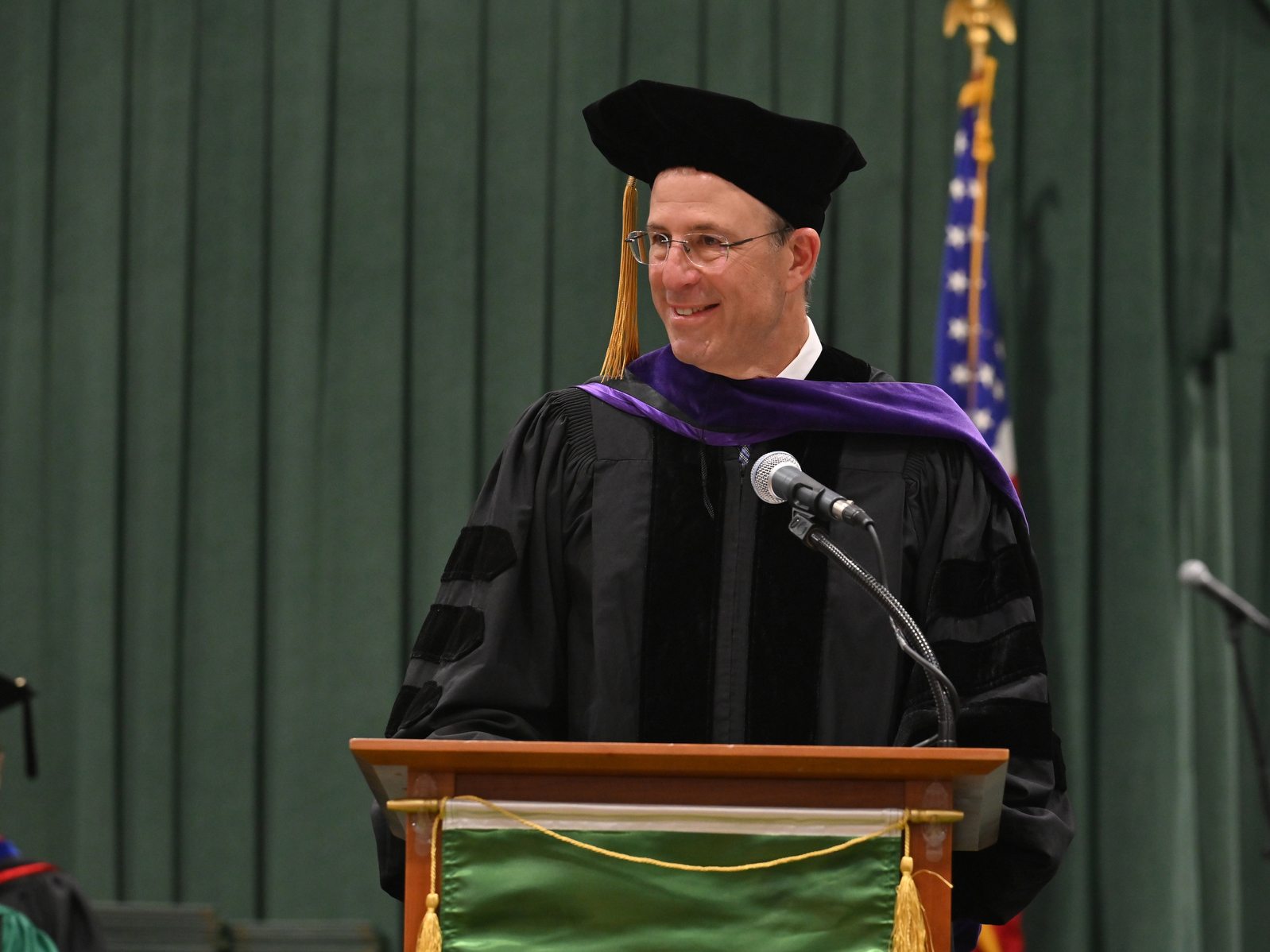 Steven Messina speaks at May 2026 Commencement
