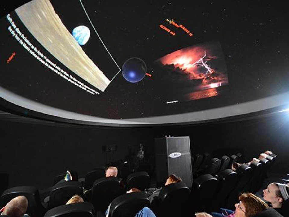 Inside the Planetarium