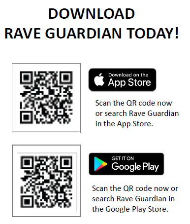 Download Rave Guardian app