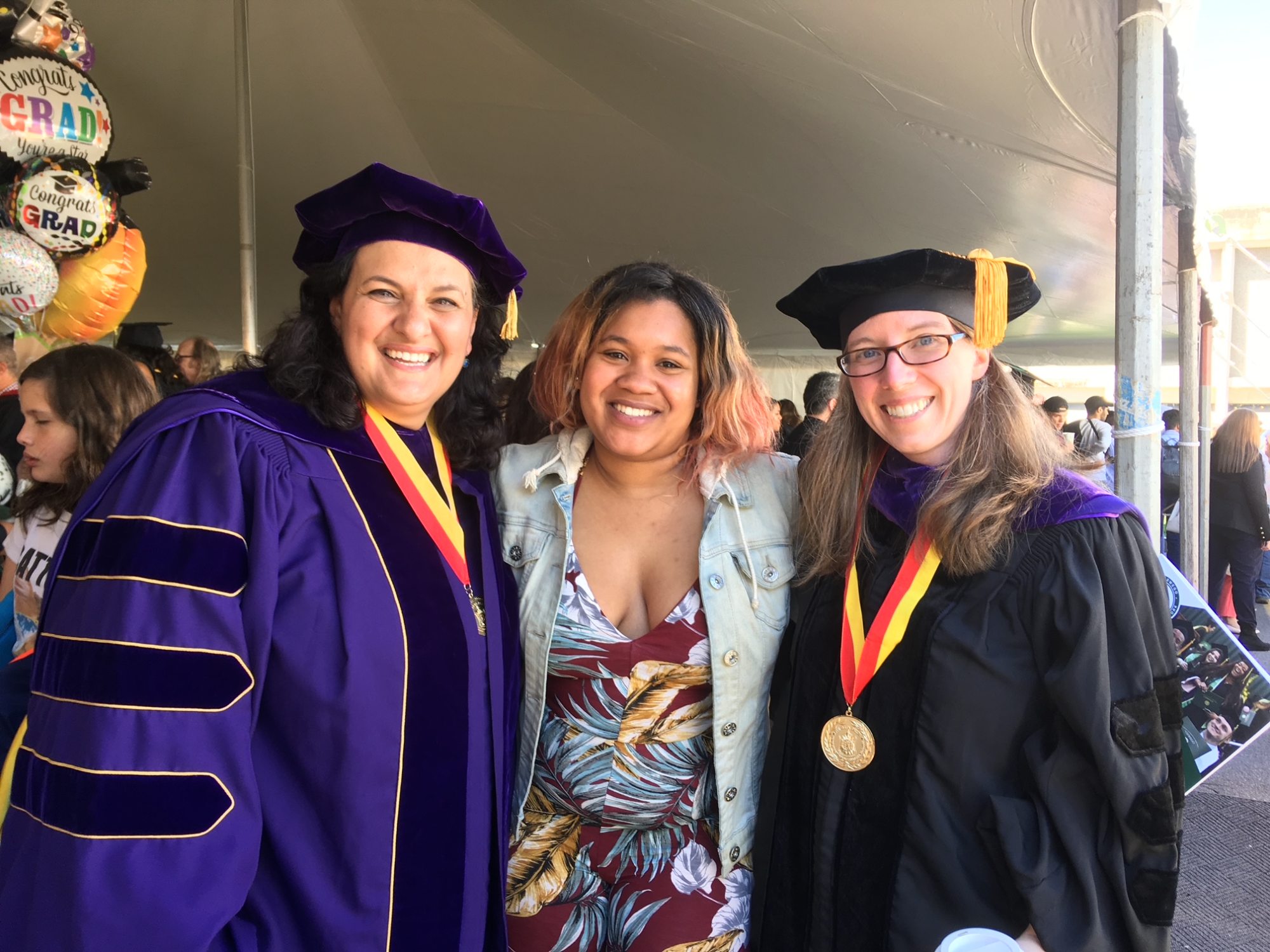 Graduation 2019 - Dr. Glidden and Dr. Rank