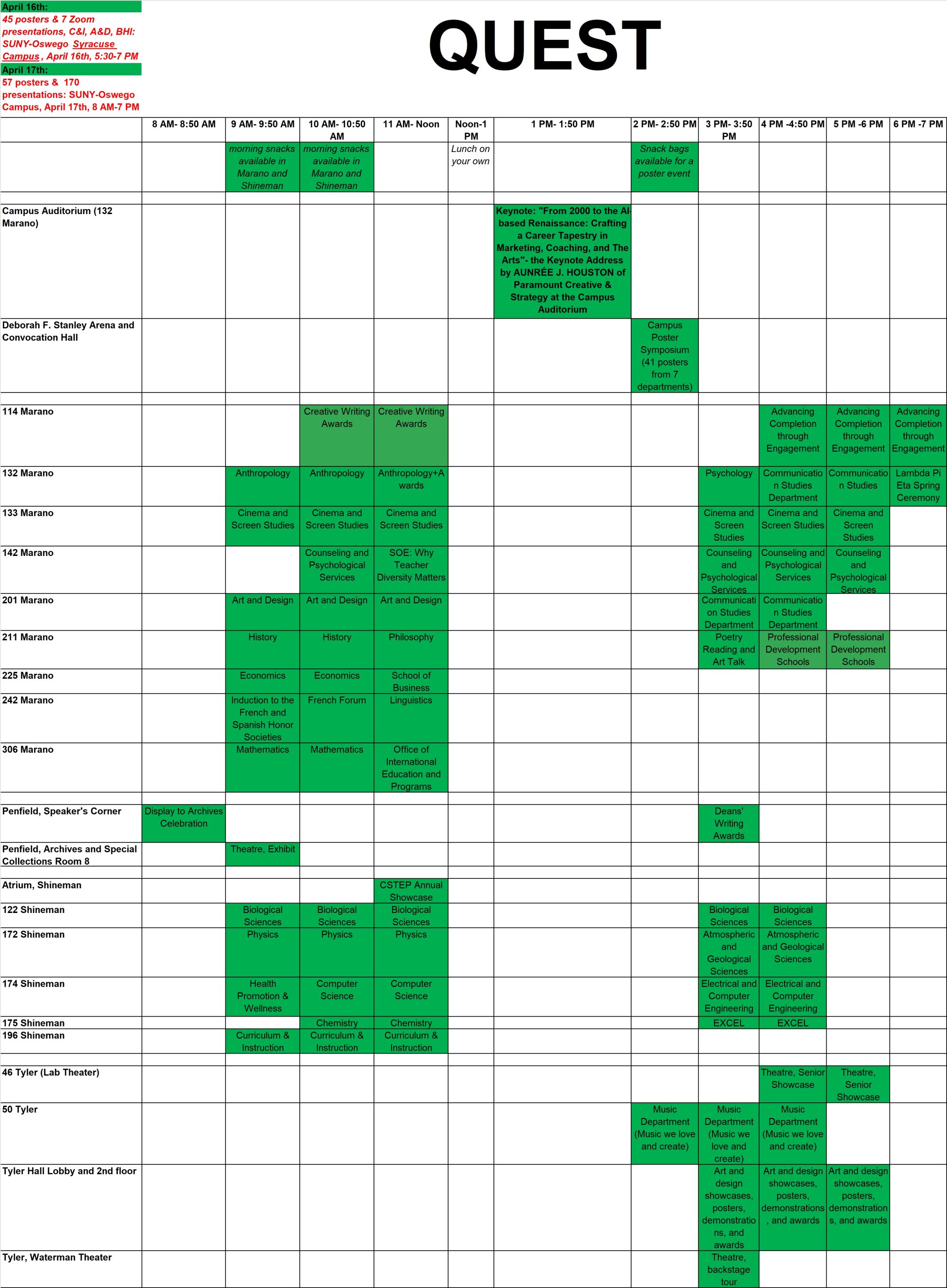 Quest SUNY Oswego