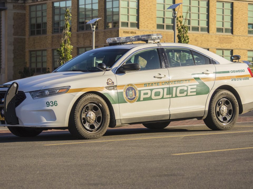 University Police car