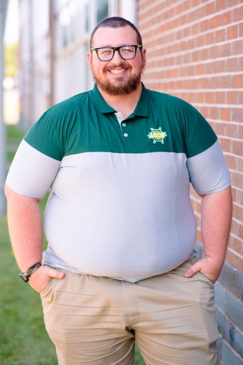 A portrait of Garret Stauffer