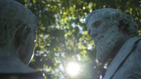 Statue of Oswego’s Founder, Edward Austin Sheldon