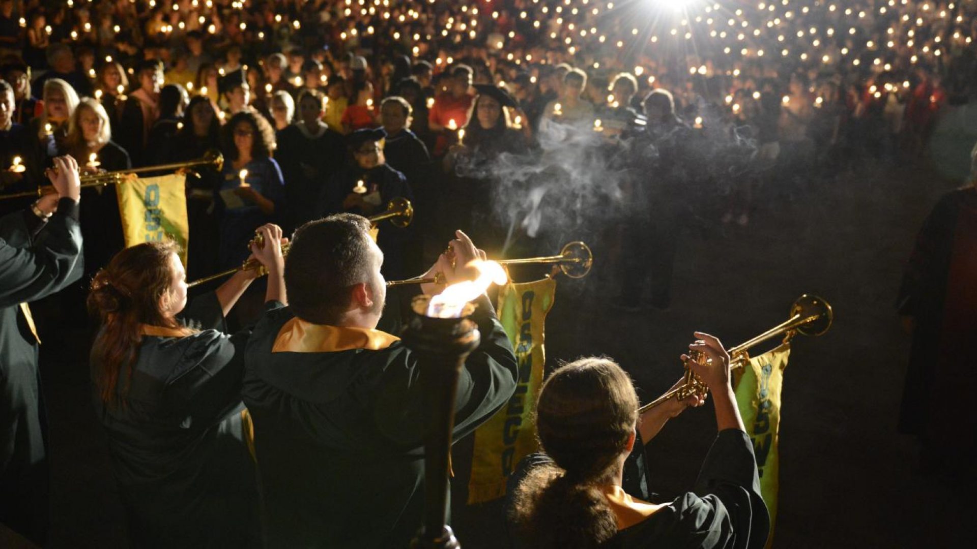 Torchlight ceremony